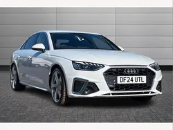 White Used 2024 Audi A4 S-Line Sedan | £25,900 (Good price)