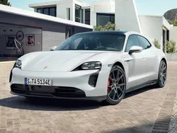 Carrara white metallic Used 2023 Porsche Taycan GTS Sport Turismo Sedan | £69,990