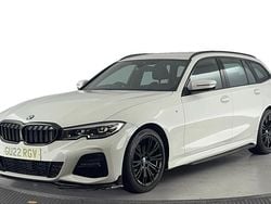 White Used 2022 BMW 320e M Sport Estate | £21,820 (Fair price)