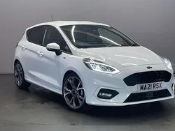 White Used 2021 Ford Fiesta ST-Line X Hatchback | £12,799 (Fair price)