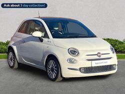 White Used 2022 Fiat 500 Dolcevita | £10,470