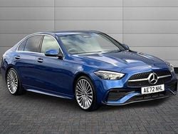 Spectral blue Used 2022 Mercedes C200 AMG Line Premium Sedan | £30,490 (A bit pricey)