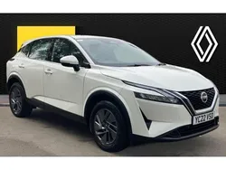 White Used 2022 Nissan Qashqai Acenta Premium SUV | £19,172 (Good price)