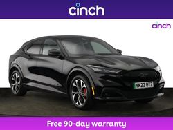Black Used 2022 Ford Mustang Mach-E Extended Range SUV | £22,699 (Fair price)