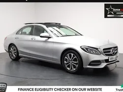 Silver Used 2015 Mercedes C250 Premium Plus Sedan | £11,790 (Good price)