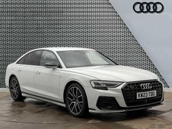 White Used 2023 Audi A8 Black Edition Sedan | £44,991 (Super price)