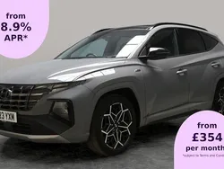 Grey Used 2023 Hyundai Tucson N Line SUV | £24,267 (A bit pricey)