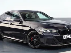 Black Used 2022 BMW 520 M Sport | £29,500 (Fair price)