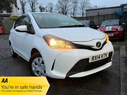 White Used 2014 Toyota Yaris Multidrive S Hatchback | £5,999 (Good price)