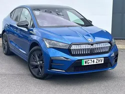 Blue Used 2024 Skoda Enyaq iV vRS SUV | £38,995