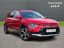 Red Used 2024 Kia Niro 4 SUV | £28,490 (A bit pricey)