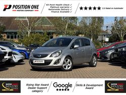 Silver Used 2013 Vauxhall Corsa Hatchback | £2,995 (Good price)