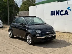 Black Used 2014 Fiat 500C Lounge Cabriolet | £4,200 (Fair price)