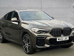 Green Used 2022 BMW X6 M Sport SUV | £42,490 (Fair price)
