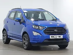 Blue Used 2022 Ford Ecosport ST-Line SUV | £14,298 (Fair price)