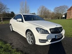 White Used 2015 Mercedes C180 Sport Edition Coupe | £8,990 (Good price)