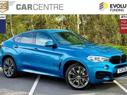 Blue Used 2019 BMW X6 M Sport SUV | £25,500 (Fair price)
