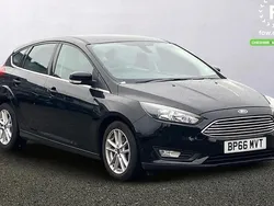Black Used 2017 Ford Focus Zetec Hatchback | £6,399 (Super price)