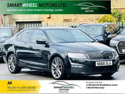 Black Used 2016 Skoda Octavia vRS Hatchback | £10,840 (Fair price)