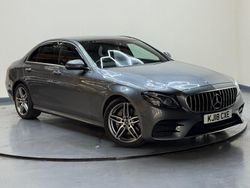Grey Used 2018 Mercedes E220 AMG line Sedan | £19,490 (Fair price)