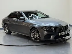 Grey Used 2018 Mercedes E220 AMG line Sedan | £19,490 (Fair price)