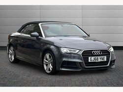 Daytona grey Used 2018 Audi A3 Cabriolet S-Line Cabriolet | £19,450 (A bit pricey)