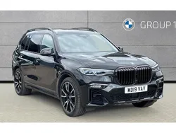 Black Used 2019 BMW X7 M Sport SUV | £48,495 (Good price)
