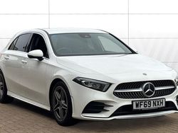 White Used 2019 Mercedes A200 AMG line Hatchback | £16,950 (Fair price)