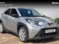 Silver Used 2022 Toyota Aygo PURE Hatchback | £11,122 (Good price)