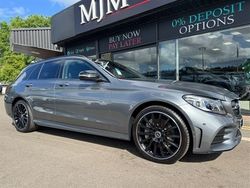Grey Used 2021 Mercedes C300 AMG line Estate | £26,495 (Expensive)