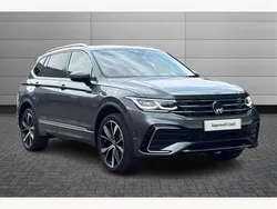 Grey Used 2024 VW Tiguan Allspace R-line SUV | £36,940 (Expensive)