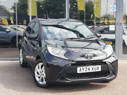 Black Used 2024 Toyota Aygo PURE Hatchback | £13,998 (Fair price)