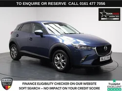 Blue Used 2017 Mazda CX-3 SUV | £10,940 (Good price)