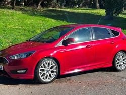 Red candy tint Used 2015 Ford Focus Zetec Hatchback | £5,995 (Fair price)