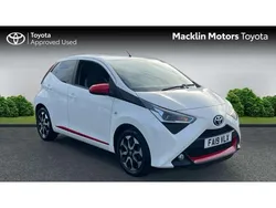 White Used 2019 Toyota Aygo Trend Hatchback | £7,533 (Fair price)