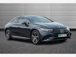Grey Used 2024 Mercedes EQE350 AMG line Sedan | £43,350