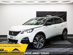 White Used 2019 Peugeot 3008 GT-line SUV | £10,850 (Fair price)
