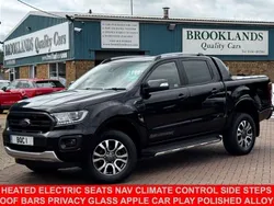 Black Used 2021 Ford Ranger Wildtrack Pickup | £20,495 (Good price)