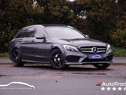 Grey Used 2015 Mercedes C220 AMG line Estate | £10,999 (Fair price)