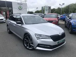 Brilliant silver Used 2023 Skoda Superb SportlinePlus Estate | £28,500 (Fair price)