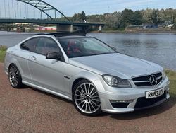 Silver Used 2013 Mercedes C63 AMG AMG Edition 1 Coupe | £21,499 (Fair price)