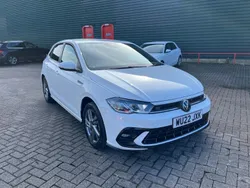 White Used 2022 VW Polo R-line Hatchback | £17,990 (Fair price)