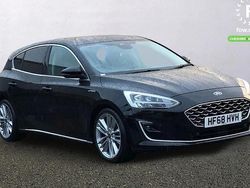 Black Used 2019 Ford Focus Vignale Hatchback | £14,399 (Fair price)