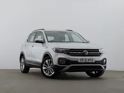 Silver Used 2021 VW T-Cross SE SUV | £12,798 (Fair price)
