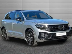 Silver Used 2025 VW Touareg Black Edition SUV | £52,690 (Fair price)