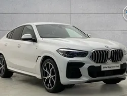 White Used 2021 BMW X6 M Sport SUV | £41,580 (Good price)