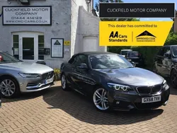Grey Used 2018 BMW 220 M Sport Cabriolet | £13,490 (Fair price)