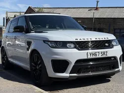 White Used 2017 Land Rover Range Rover Sport SVR SUV | £33,000 (Super price)
