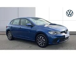 Blue Used 2024 VW Polo Life Hatchback | £17,239 (Fair price)