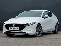 White Used 2021 Mazda 3 Inclusive Hatchback | £15,998 (Fair price)